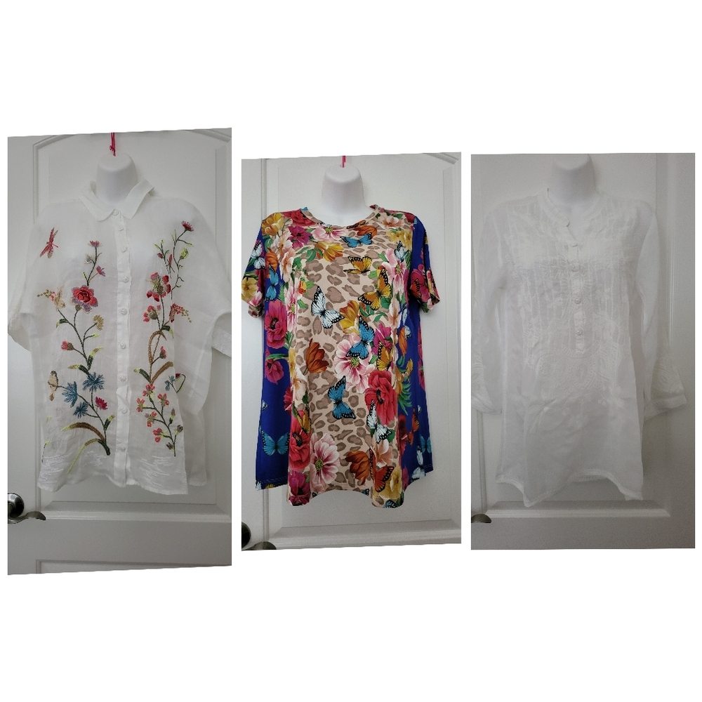 Johnny Was Tops Bundle size S.